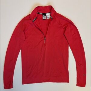 Nike Women's Deep Coral Quarter-Zip